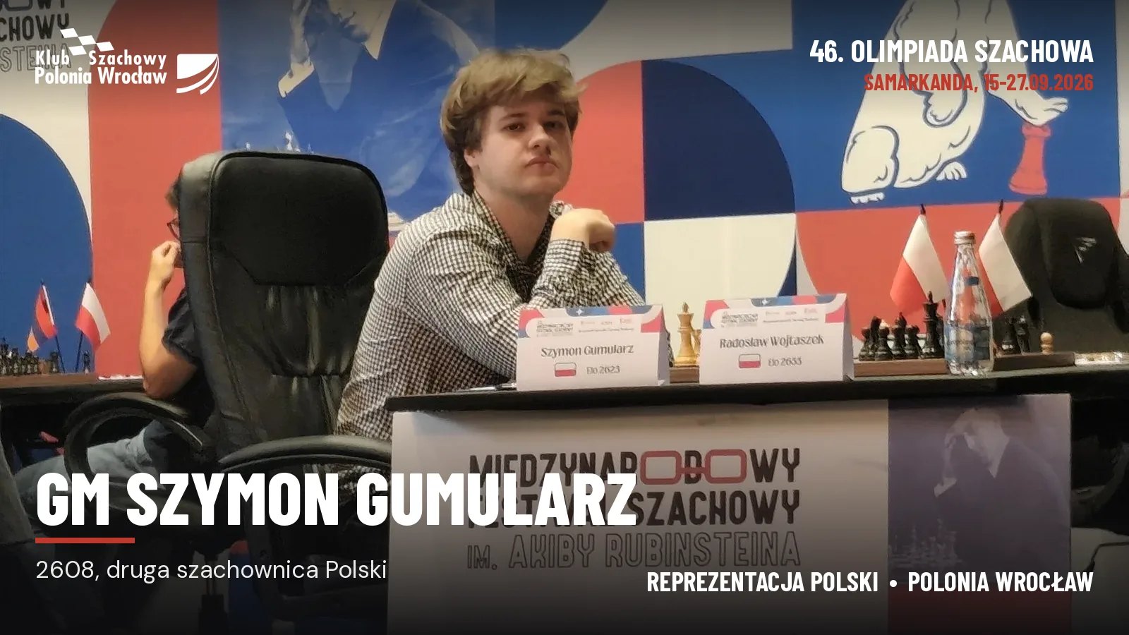 Olimpiada po 6. rundzie: Gumularz wygrywa, remis z Białorusią, Polki po porażce z Chinami wciąż w czołówce